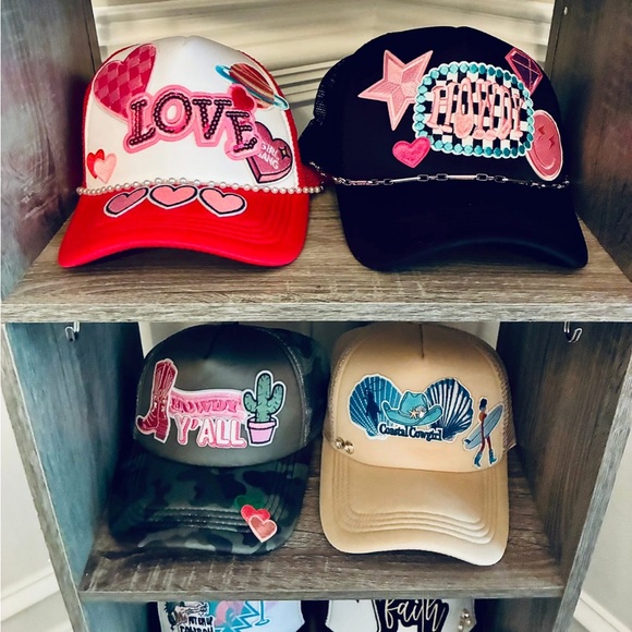 Colorful Embroidered Caps - Picture 6 of 16